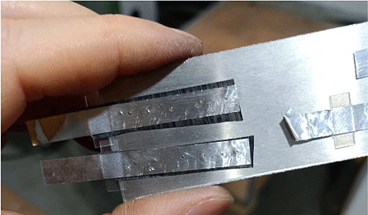 Laser spot welding of power lithium battery earjpg Laser spot welding of power lithium battery earjpg